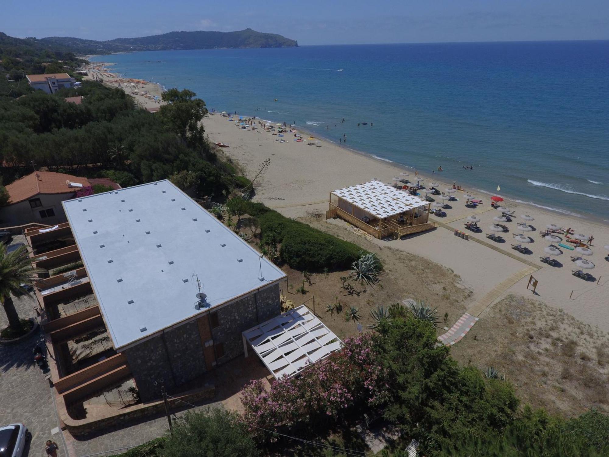 Residence Le Palme - Appartamenti Sul Mare - Spiaggia Tra Palinuro E Caprioli Pisciotta Exterior foto