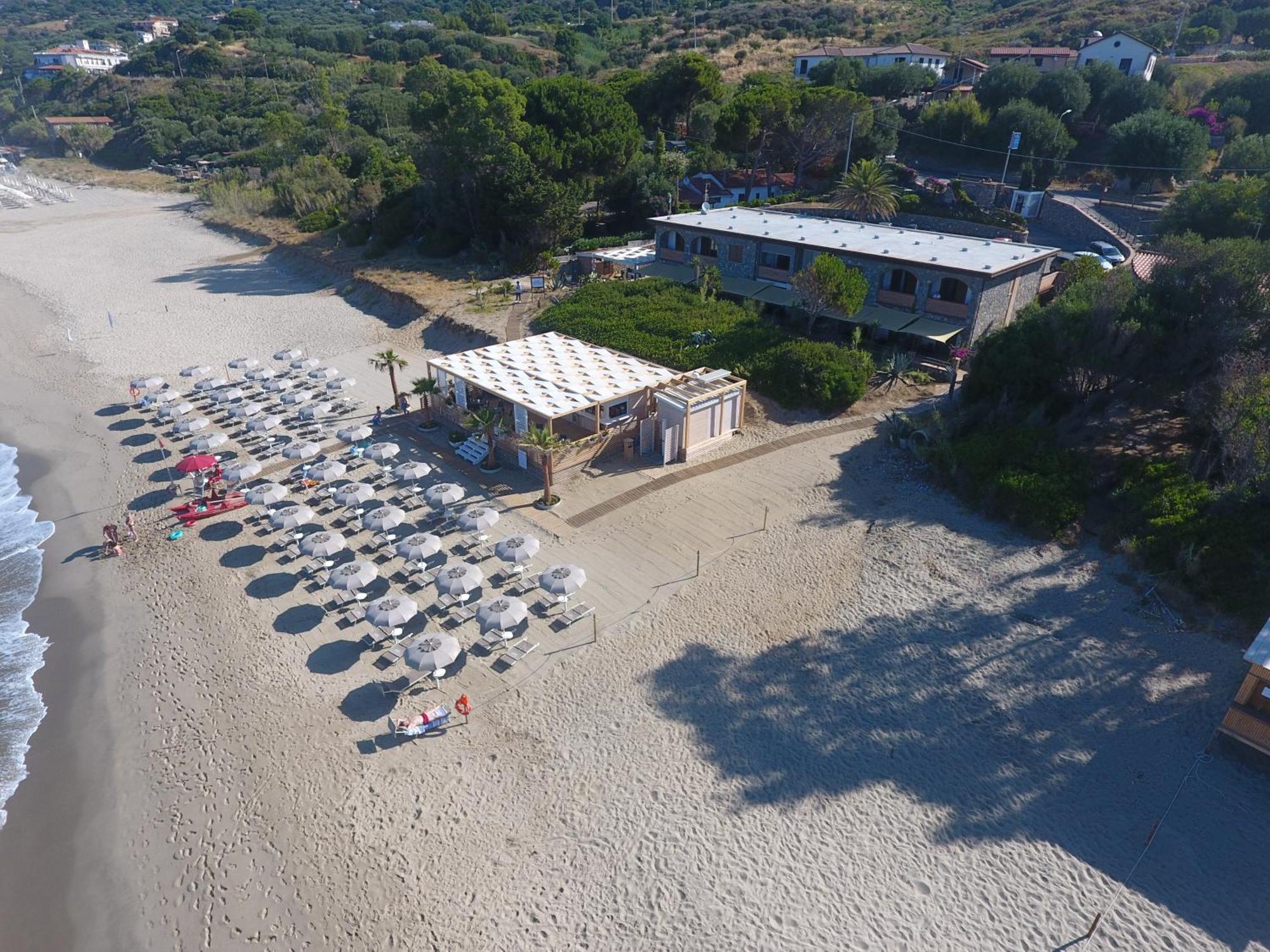 Residence Le Palme - Appartamenti Sul Mare - Spiaggia Tra Palinuro E Caprioli Pisciotta Exterior foto